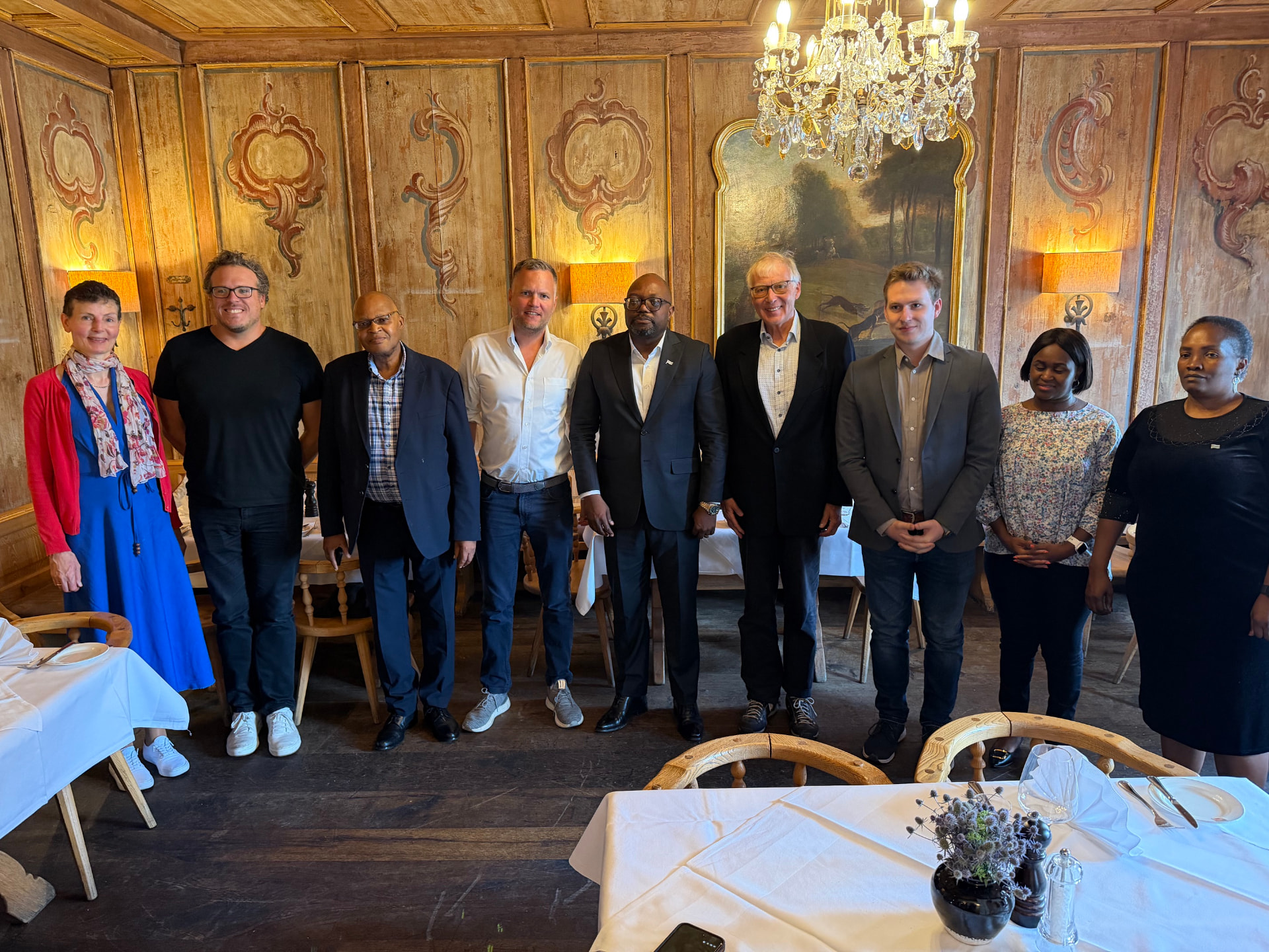 Ignite Borders meeting in Munich with Botswana's Minister of International Relations