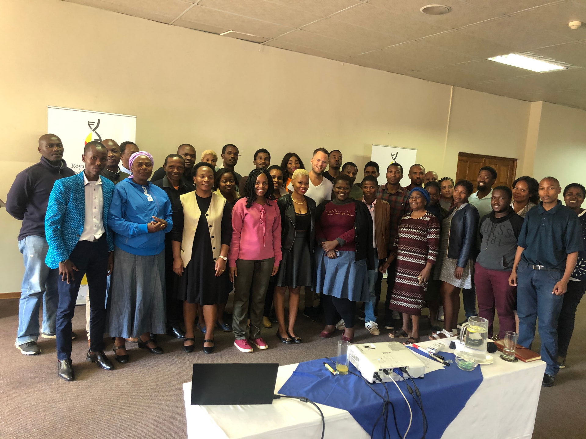 Founder workshop with local entrepreneurs in Eswatini
