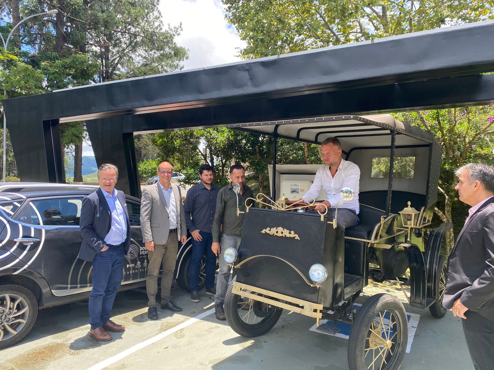 Electric mobility project visit in Brazil